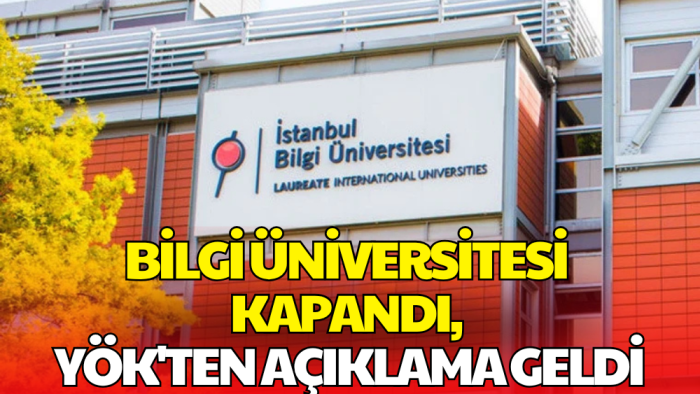 İstanbul Bilgi Üniversitesi Kapatıldı: Mimar Sinan Üniversitesi'nde Eğitime Devam Edilecek